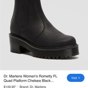 Dr. Martens Black Ankle Boots